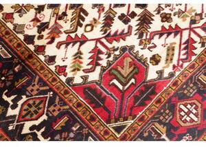 Tappeto Gorawan Stilizzato Rosso Blu Scuro 195x280 Cm