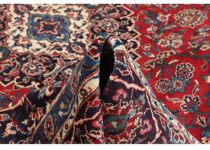 Tappeto Ardakan Medaglione Floreale Rosso Blu Scuro 250x357 Cm
