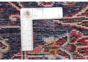 Tappeto Ardakan Medaglione Floreale Rosso Blu Scuro 242x353 Cm