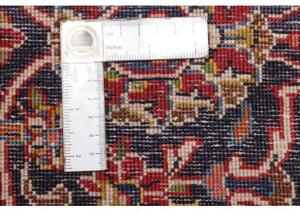 Tappeto Ardakan Medaglione Floreale Rosso Blu Scuro 250x368 Cm