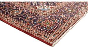 Tappeto Ardakan Medaglione Floreale Rosso Blu Scuro 242x353 Cm