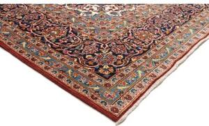 Tappeto Ardakan Medaglione Floreale Rosso Blu Scuro 250x358 Cm