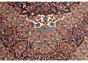 Tappeto Ardakan Medaglione Floreale Rosso Blu Scuro 250x358 Cm