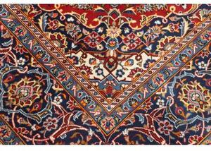 Tappeto Ardakan Medaglione Floreale Rosso Blu 230x354 Cm