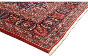 Tappeto Sabzevar Medaglione Floreale Rosso Blu Scuro 204x288 Cm