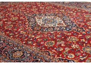 Tappeto Ardakan Medaglione Floreale Rosso Blu 230x354 Cm