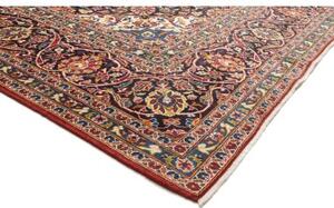 Tappeto Ardakan Medaglione Floreale Rosso Blu Scuro 292x402 Cm