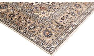 Tappeto Kashan Medaglione Floreale Beige Avorio 200x300 Cm