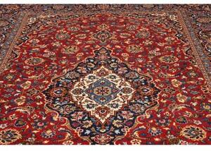Tappeto Ardakan Medaglione Floreale Rosso Blu 230x354 Cm