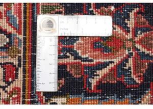Tappeto Sabzevar Medaglione Floreale Rosso Blu Scuro 204x288 Cm