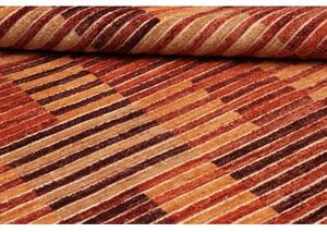 Tappeto Mosaic Geometrico Rosso Arancione 152x206 Cm