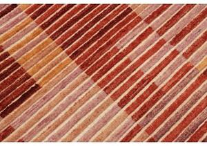 Tappeto Mosaic Geometrico Rosso Mattone Arancione 200x295 Cm