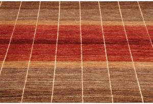 Tappeto Mosaic Geometrico Marrone Rosso 155x207 Cm