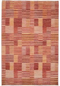 Tappeto Mosaic Geometrico Rosso Mattone Arancione 200x295 Cm