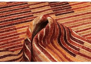 Tappeto Mosaic Geometrico Rosso Arancione 152x206 Cm