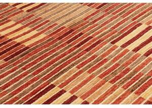 Tappeto Mosaic Geometrico Rosso Mattone Beige 154x200 Cm