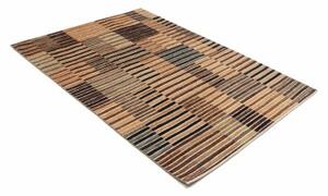 Tappeto Mosaic Geometrico Beige Marrone 123x192 Cm