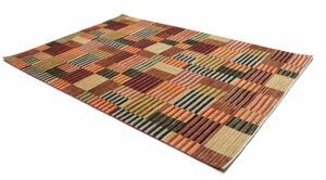 Tappeto Mosaic Geometrico Multicolore Beige 198x289 Cm