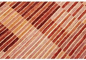 Tappeto Mosaic Geometrico Rosso Arancione 170x244 Cm