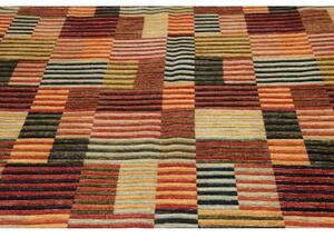 Tappeto Mosaic Geometrico Multicolore Beige 198x289 Cm