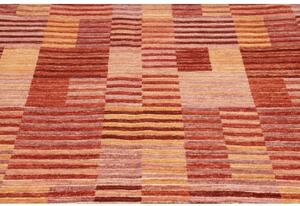 Tappeto Mosaic Geometrico Rosso Arancione 170x244 Cm