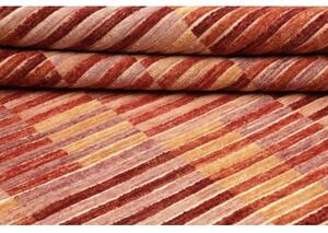 Tappeto Mosaic Geometrico Rosso Arancione 170x244 Cm