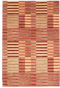 Tappeto Mosaic Geometrico Rosso Mattone Beige 154x200 Cm