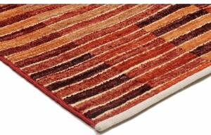 Tappeto Mosaic Geometrico Rosso Arancione 152x206 Cm
