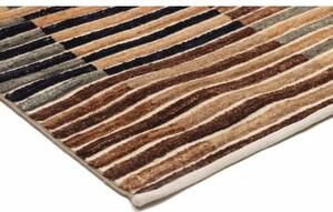 Tappeto Mosaic Geometrico Beige Marrone 123x192 Cm
