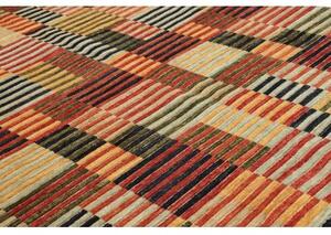 Tappeto Mosaic Geometrico Multicolore Beige 198x289 Cm
