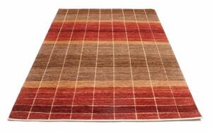 Tappeto Mosaic Geometrico Marrone Rosso 155x207 Cm