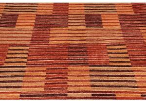 Tappeto Mosaic Geometrico Rosso Arancione 152x206 Cm