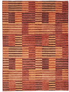 Tappeto Mosaic Geometrico Rosso Arancione 152x206 Cm