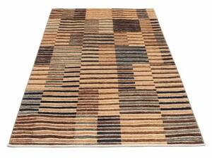 Tappeto Mosaic Geometrico Beige Marrone 123x192 Cm