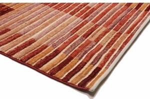 Tappeto Mosaic Geometrico Rosso Mattone Arancione 200x295 Cm