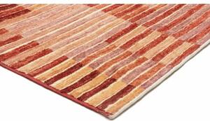 Tappeto Mosaic Geometrico Rosso Arancione 170x244 Cm