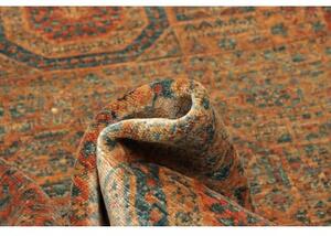 Tappeto Kairo Stilizzato Ruggine Blu 100x158 Cm