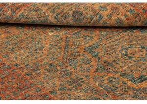 Tappeto Kairo Stilizzato Ruggine Blu 100x158 Cm