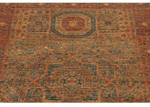 Tappeto Kairo Stilizzato Ruggine Blu 100x158 Cm