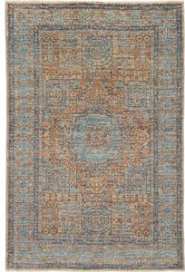 Tappeto Kairo Geometrico Azzurro Beige 99x152 Cm