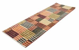 Tappeto Mosaic Geometrico Multicolore Corsia 82x239 Cm