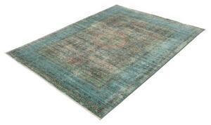 Tappeto Kairo Geometrico Verde Petrolio Corallo 156x200 Cm
