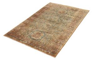 Tappeto Kairo Stilizzato Ruggine Blu 100x158 Cm
