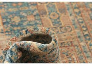 Tappeto Kairo Geometrico Blu Petrolio Beige 122x183 Cm