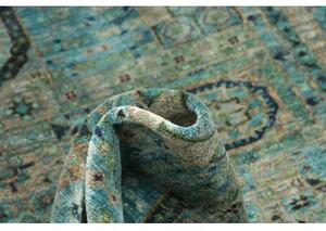 Tappeto Kairo Medaglione Verde Petrolio Beige 125x181 Cm