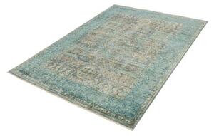 Tappeto Kairo Patchwork Verde Petrolio Beige 147x204 Cm