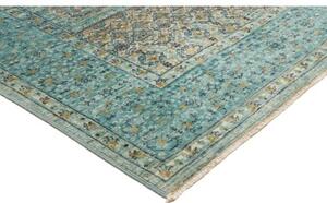 Tappeto Kairo Patchwork Verde Petrolio Beige 147x204 Cm