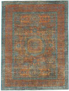 Tappeto Kairo Stilizzato Ruggine Ottanio 152x200 Cm