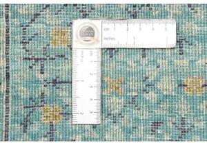Tappeto Kairo Patchwork Verde Petrolio Beige 147x204 Cm