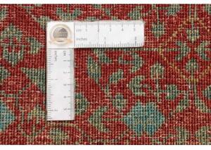 Tappeto Kairo Geometrico Turchese Rosso 177x235 Cm